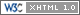 Estándar W3C XHtml 1.0