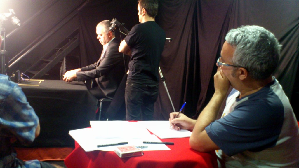 en el estudio mediateca